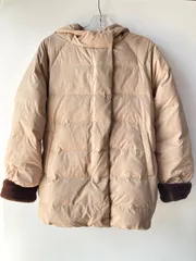 vent blanc ダウンジャケット RE-1127 ベージュ