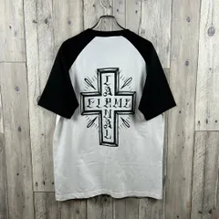 LARNAL FLRME リンガーネック ラグラン 半袖 Tシャツ XL