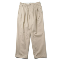 【新品】CIOTA（シオタ）スビンコットン チノパンツ PTLM-124 BEIGE / size 4