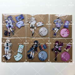 崩壊：スターレイル（公式品は別途販売）アクリルスタンド　ゼーレ　景元　銀狼　羅刹　刃　カフカ　アベンチュリン　サンデー