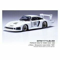 未開封】spark1/43 ポルシェ モビーディック ディーラーケース割れのみ