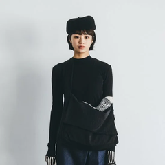 French Bull (フレンチブル) | ピローバッグ大 (black) | バッグ ショルダーバッグ お洒落