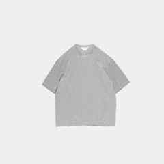 【新品】STILL BY HAND（スティルバイハンド）Border T-shirt CS04231 WHITE × BLACK / size 48