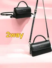 ショルダーバッグ 2way ハンドバッグ 斜め掛けバッグ ショルダー 斜めがけ 肩掛け 通勤通学 高品質 軽量 斜め掛けバック 新品 黒色
