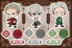 【中古】シール・ステッカー 梅宮一＆柊登馬＆梶蓮 ステッカー MINI CHINA ver. 「WIND BREAKER」