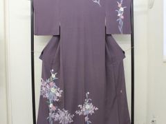 未使用品 山本唯与志作 奇抜な花柄 手描き 訪問着 着物スキ倶楽部 