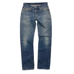 00s ☆ LEVIS リーバイス 風合い最高◎ デニムパンツ ブルー ジーンズ 76 W32相当 アメカジ ワーク ストリート 大人カジュアル■JS1457
