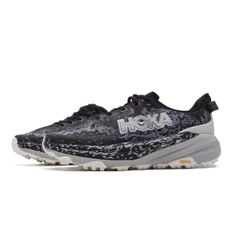 HOKA ONE ONE ホカ オネオネ M SPEEDGOAT 6 Black Stardust  スピードゴート6 厚底 トレイルランニングシューズ ビブラムソール#わふうひゃっぽうばこ