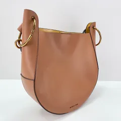 チャールズアンドキース　CHARLES & KEITH チャンキーチェーンハンドル ラージホーボーバッグ 2way ブラウン