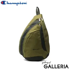 チャンピオン ボディバッグ メンズ レディース 大きめ Champion ワンショルダー 斜めがけ ブランド 軽い ファスナー 縦型 14L B5 63826 カーキ