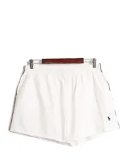 【お得なクーポン配布中!】 90s ポロ ラルフローレン コットン ショート パンツ メンズ XL 90年代 オールド スイム ショーツ 水陸両用 短パン 海パン ワンポイント 白