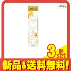 お部屋の消臭力 Premium Aroma(プレミアムアロマ) 玄関・リビング用 Stick 金木犀 詰め替え用 65mL 3個セット まとめ売り