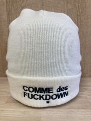 COMME des FUCKDOWN キャップ ブラック コムデファックダウン - メルカリ
