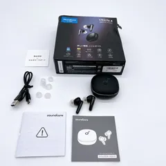 1604 動作品 Anker Soundcore Liberty 4 ミッドナイトブラック Bluetooth ワイヤレスイヤホン ウルトラノイズキャンセリング ワイヤレス充電 マルチポイント接続 外音取り込み 最大28時間再生 ハイレゾ IPX4防水