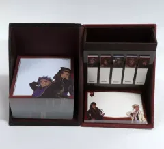 【中古】文房具その他 スカラビア寮 ステーショナリーセット(付箋・メモ帳 ペンスタンド付き) 「ディズニー ツイステッドワンダーランド」