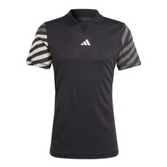 在庫処分特価】「日本サイズ」アディダス(adidas) 2023 FA メンズ HEAT.RDY フリーリフト プロ 半袖ポロシャツ MK020-IB5489 ブラック(23y8mテニス)【メール便発送】(320269928)
