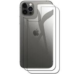 【2枚入】iphone 12 Pro Max 用の 背面フィルム アイフォン12 Pro Max 用の 背面保護フィルム 高硬度9H 高透過率 気泡防止 飛散防止 傷防止 耐指紋 撥油性 貼り付け簡単 iphone12promax 対応（6.7インチ） 1