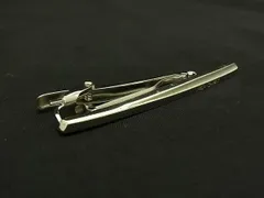 YVESSAINTLAURENT イヴサンローラン ネクタイピン タイクリップ アクセサリー ビジネス 紳士 メンズ シルバー系 DF9449