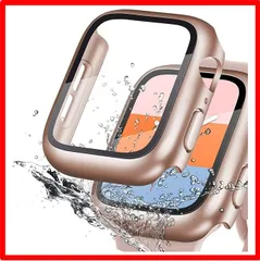 【送料無料 】 44mm_ローズゴールド DIKESHGU for Apple Watch防水ケース series6/SE/5/4 44mm/40mm アップル