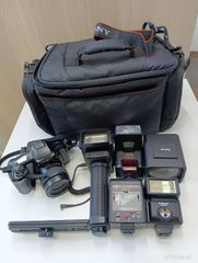 Sony HVL-77 フィルムカメラ 500Wライト付き - メルカリ