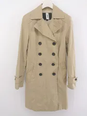 ◇ UNTITLED アンタイトル 長袖 トレンチコート サイズ0 ベージュ レディース P  【中古】 【1208270002567】