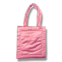参考上代7920円 未使用品 MAISON SPECIAL Multi-Fabric Puffer Tote Bag マルチファブリックパファートートバッグ 鞄 カバン メゾンスペシャル 21241615505 ピンク F 313A1のサムネイル