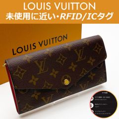 【極上美品】ルイヴィトン LOUIS VUITTON モノグラム ポルトフォイユ・サラ コクリコ M62236 ICタグ RFID 送料無料 送料込み