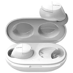 【新品・5営業日で発送】ELECOM エレコム Bluetoothイヤホン／完全ワイヤレス／AAC対応／カナル型／ホワイト(LBT-TWS12WH)