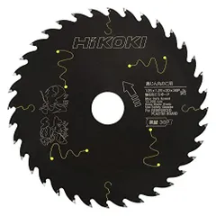 HiKOKI(ハイコーキ) 旧日立工機 強化石膏ボード用 スーパーチップソー黒鯱 125×36P 0037-8261のサムネイル