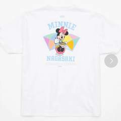 ミニーマウス 長崎デザイン Tシャツ レディース 綿100%