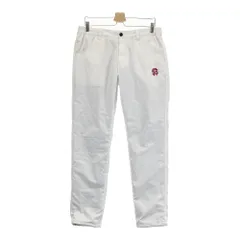 サイズ：L ROUGH&SWELL ラフアンドスウェル  ロングパンツ 裏起毛  ホワイト系 [240101467904] ゴルフウェア メンズ ストスト