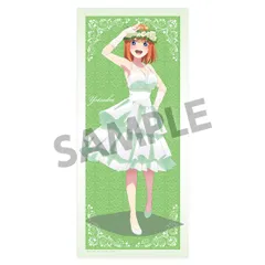 【新品】映画 五等分の花嫁 マイクロファイバースポーツタオル 中野四葉 ウェディングドレス ver.【正規品】