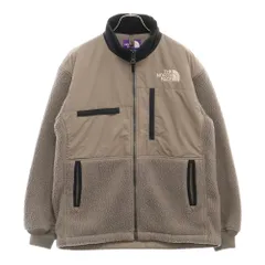 THE NORTH FACE PURPLE LABEL (ノースフェイスパープルレーベル) ×BEAUTY&YOUTH 別注 Field Denali Jacket ロゴ刺繍 フィールド デナリ ボア フリース ジャケット グレー NA2155N