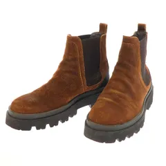 sergio rossi セルジオ ロッシ サイドゴアスウェードレザーブーツ A91440 ブラウン 5