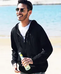 新品 未使用 roshell(ロシェル)サマーニットパーカー 212276 ブラック