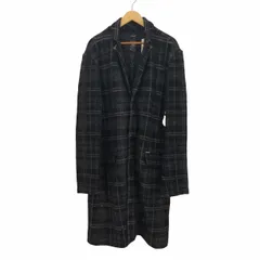 ディーゼル DIESEL ウール チェック チェスターコート メンズ import：XL のサムネイル