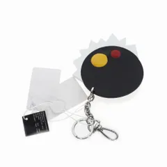 メゾンマルジェラ Maison Margiela 21SS レザー サークル チャーム キーホルダー アクセサリー UNI ブラック 黒 S61UA0053 国内正規のサムネイル