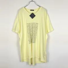 【新品タグ付き】 Duras Ambient ラウンドヘム ロゴ プリントTシャツのサムネイル