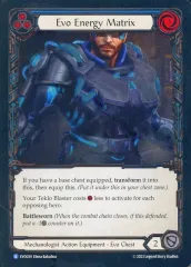 【中古】Flesh and Blood EVO039[R]：(Cold Foil)Evo Energy Matrix