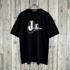 Mr.JUNKO BY JUNKO KOSHINO FOR MEN ロゴ シングルステッチ 綿 半袖 Tシャツ TEE M
