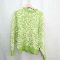 ◇ ⊇ SLY スライ 長袖 ニット サイズF グリーン系 レディース E  【1411280031223】