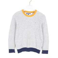 トミーヒルフィガー ラウンド ニット セーター トゥイーン 140 綿 セーター NG10500