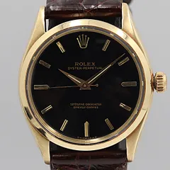 デッドストック級 稼働 良品 ロレックス オイスターパーペチュアル 6564 461276 14K/585/YG AT メンズ腕時計 OGH 15270ABC 0152350 2DITのサムネイル