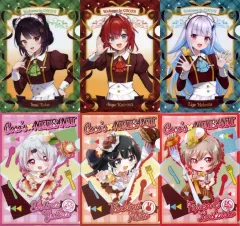 【中古】クリアファイル 全6種セット A4クリアファイル 「ココス×バーチャルYouTuber にじさんじ ココに集合!にじいろの美味しさをお届け!キャンペーン」 対象メニュー注文特典 第3弾