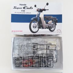 M09 未開封未組立 完品 1/12 NEXT6 ホンダ スーパーカブ110 アーベインデニムブルーメタリック