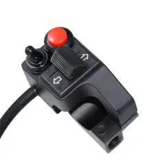 特価商品 12V 22ｍｍハンドルバーオートバイ用 スイッチ ウィンカー クラクション ヘッドライト 押しボタンスイッチ 0.5mm2の難燃性ワイヤー