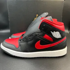 2025年最新】nike air jordan 1 mid bredの人気アイテム - メルカリ