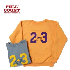 FULLCOUNT フルカウント　スウェット トレーナー　Raglan Sleeve College Sweatshirts “2-3”　3765-1