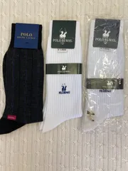 新品☆メンズ・ラルフローレンソックス＋他新品ソックス2足☆3足セット
