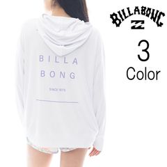 ビラボン Billabong レディース ZIP UP HOODED LOGO LOOSE RASHGUARD ジップアップ ラッシュパーカー bf013852